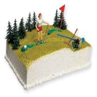 Golfcu Pasta Üstü Süsleme Seti