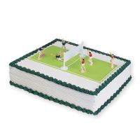Voleybol Pasta Üstü Süsleme Seti