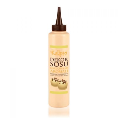 Beyaz Çikolatalı Dekor Topping Sos