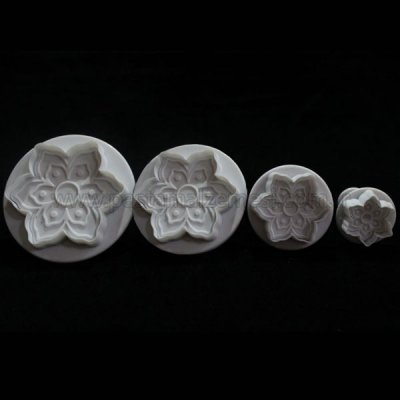 Çiçek Motifli Basmalı Kopat Set 4lü A-2001