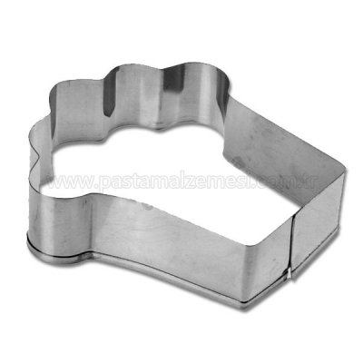 Cup Cake Figürlü Metal Kurabiye Kalıbı