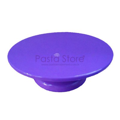 Pasta Sıvama Standı Plastik Mor