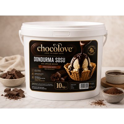 Dondurma Sosu Çikolatalı 10 Kg